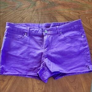 Purple Athletic Shorts for Women